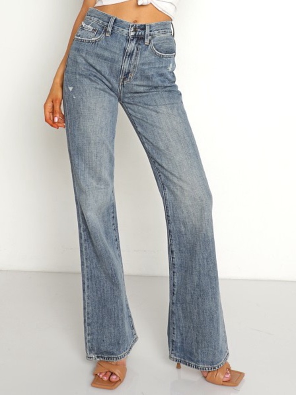Pistola Stevie High Rise Wide Leg/Relaxed Flare